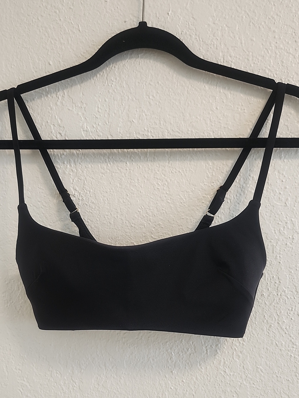 Victoria's Secret Black Double-Strap Bandeau Bralette